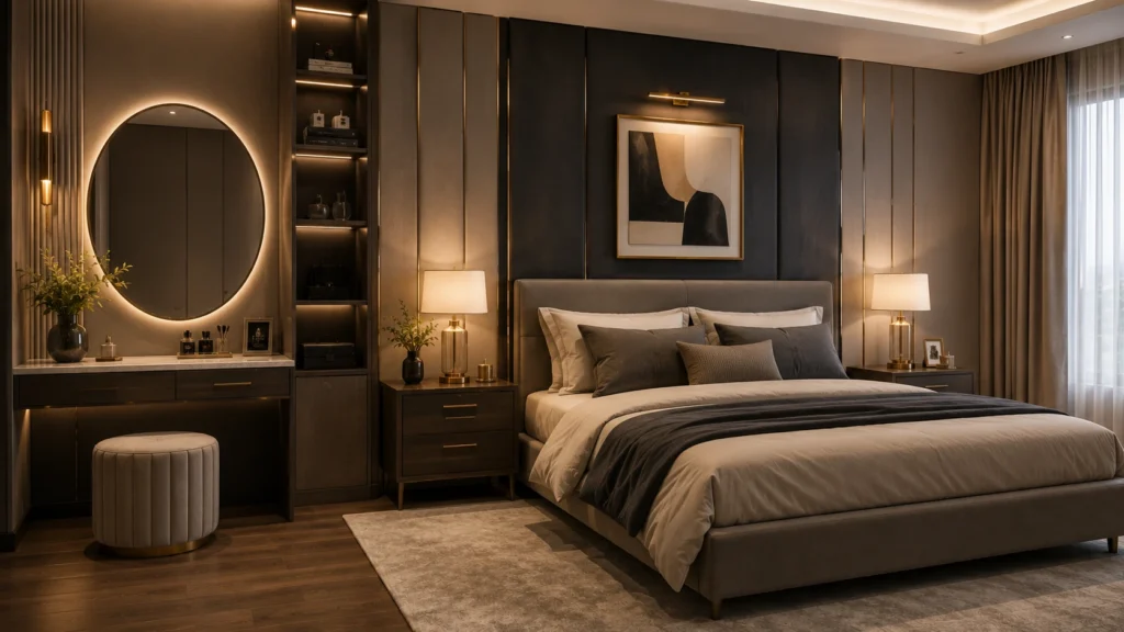 Meja Rias dan Nakas Premium