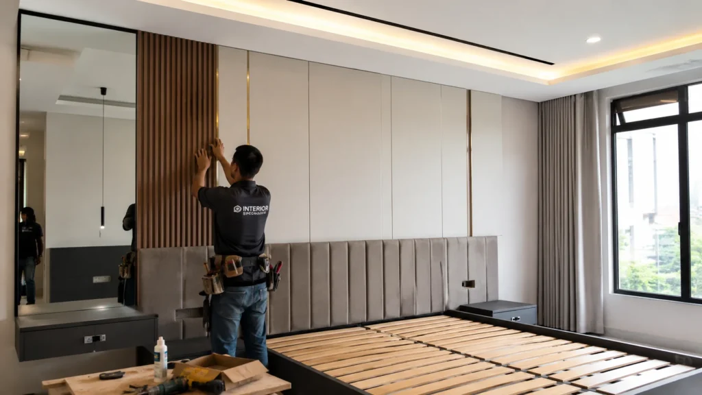Renovasi Kamar Tidur Modern