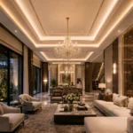 desain plafon rumah mewah modern