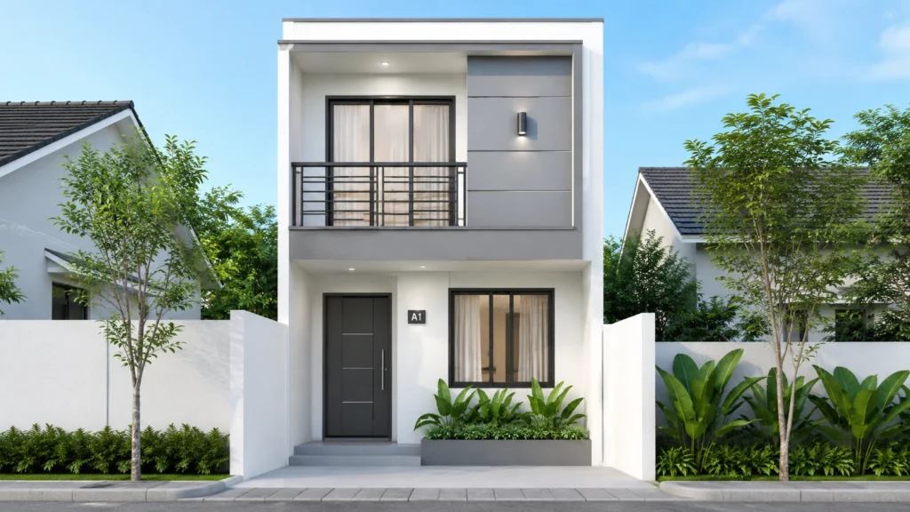 Desain Rumah 2 Lantai Sederhana Biaya 50 Juta