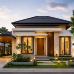 desain rumah sederhana tapi elegan modern