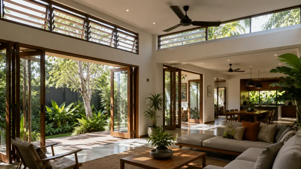 ventilasi rumah tropis modern