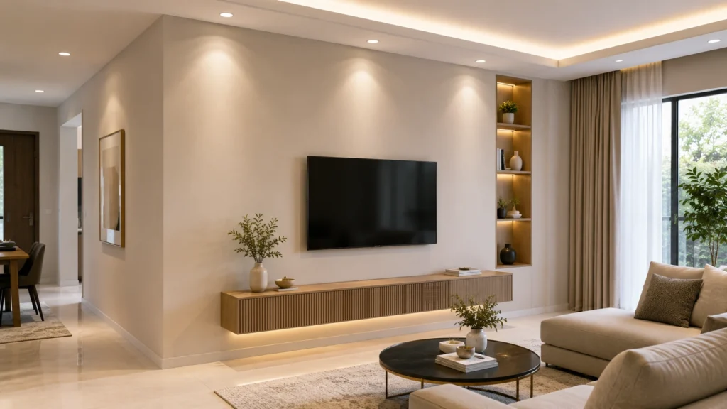 Desain ruang tamu minimalis modern