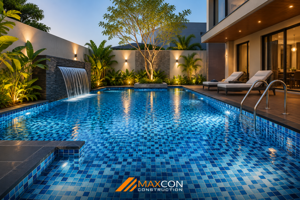 Keramik Kolam Renang Modern Minimalis