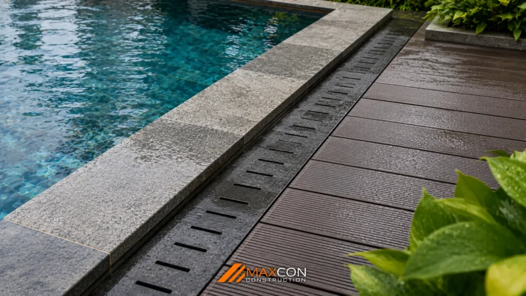 material anti slip kolam mini modern