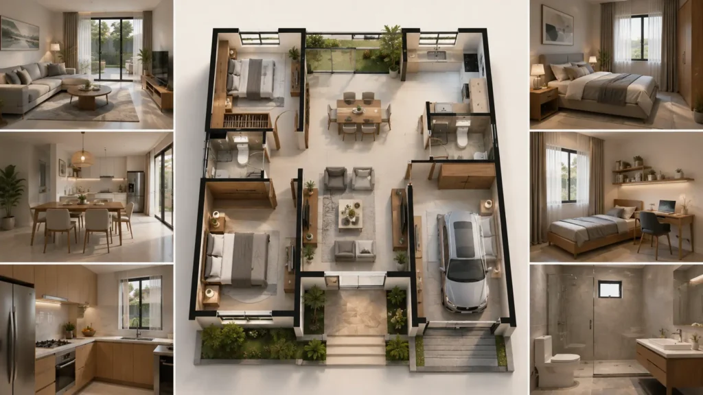 Tata Ruang Rumah 7x9