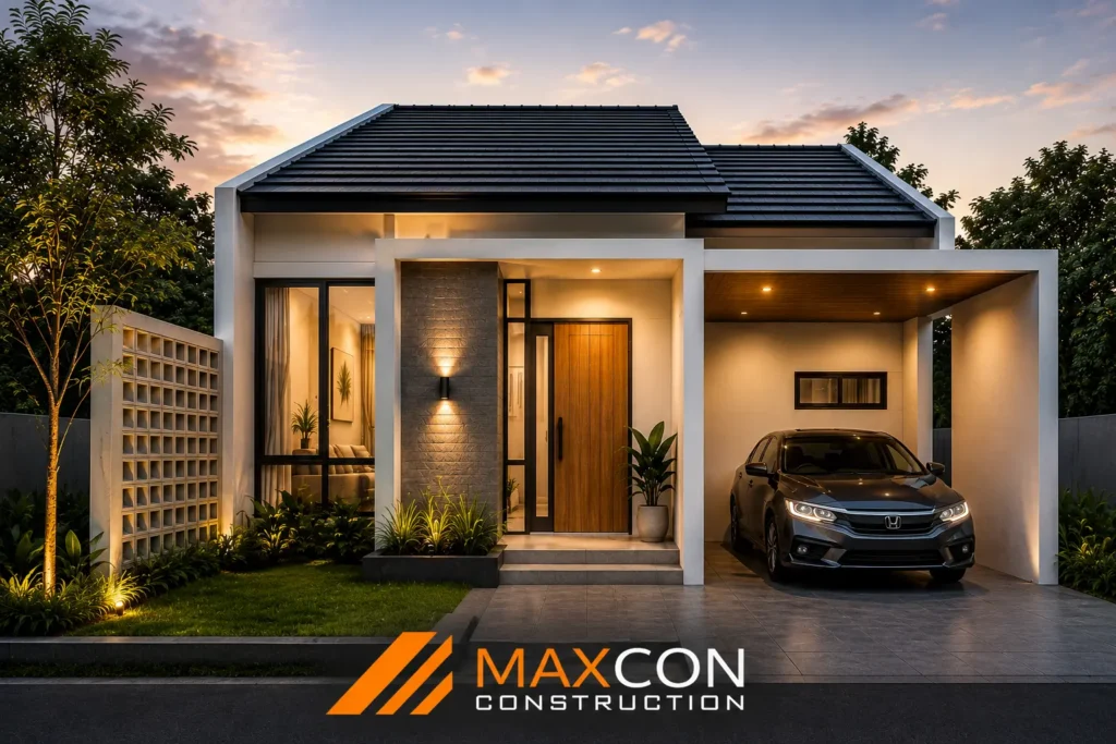 ukuran 7x10 denah rumah 7x10