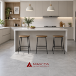 keramik lantai dapur modern anti licin warna abu-abu