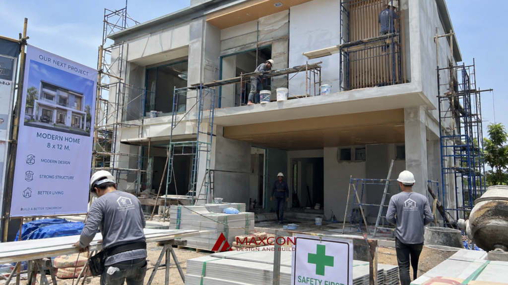 proses pembangunan rumah 8x12 oleh kontraktor profesional